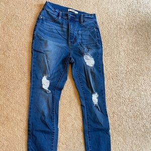 High Waisted Skinny Jeans